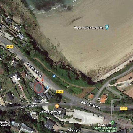 Au Petit Brick - Cosy Beachfront House Maupertus-sur-Mer 外观 照片